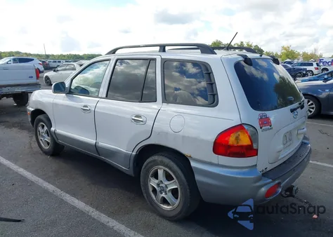 2004 Hyundai Santa Fe Gls/Lx z USA, uszkodzony, nr VIN KM8SC73E94U827697